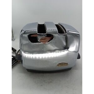 Sunbeam T-35-1 Radiant Control Auto 2-Slice Toaster Vintage Chrome Made in USA